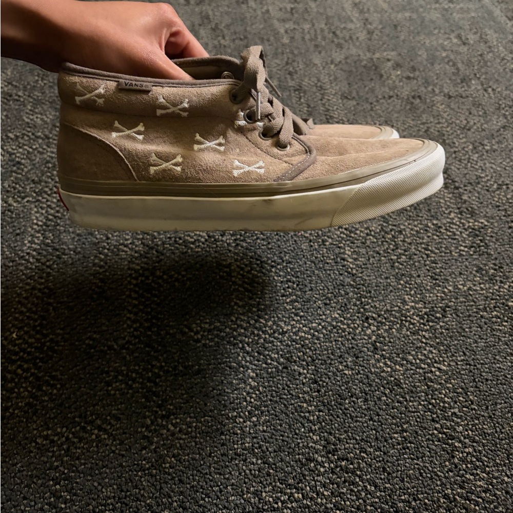 Vans x WTAPS Crossbones Tan High-Top Men's Shoes